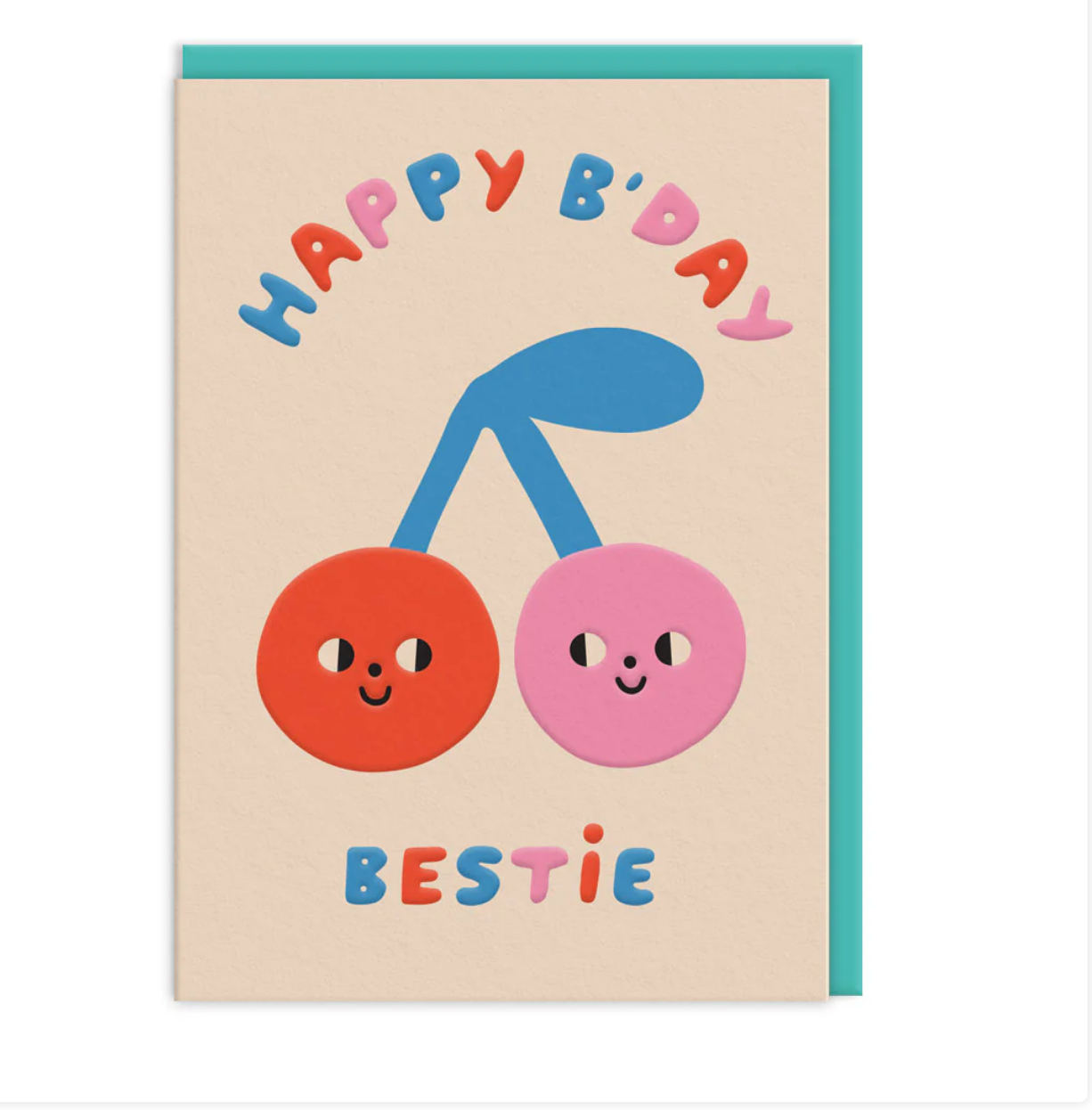 Cherries Happy Birthday Card A6 by Suzy Ultman gift store